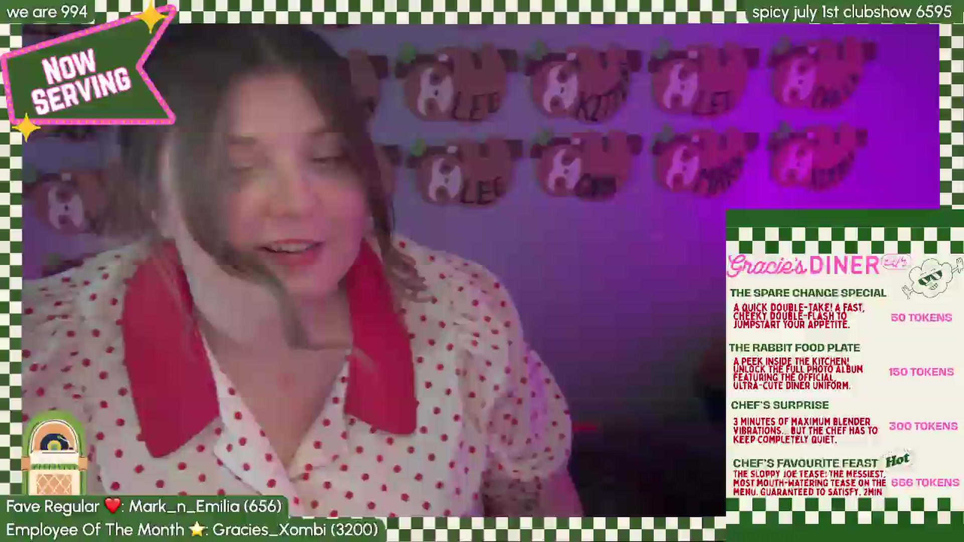 Gallery image thumbnail from Gracie's myfreecams stream on, 06/28/2026, 01:01 image 11 of 20