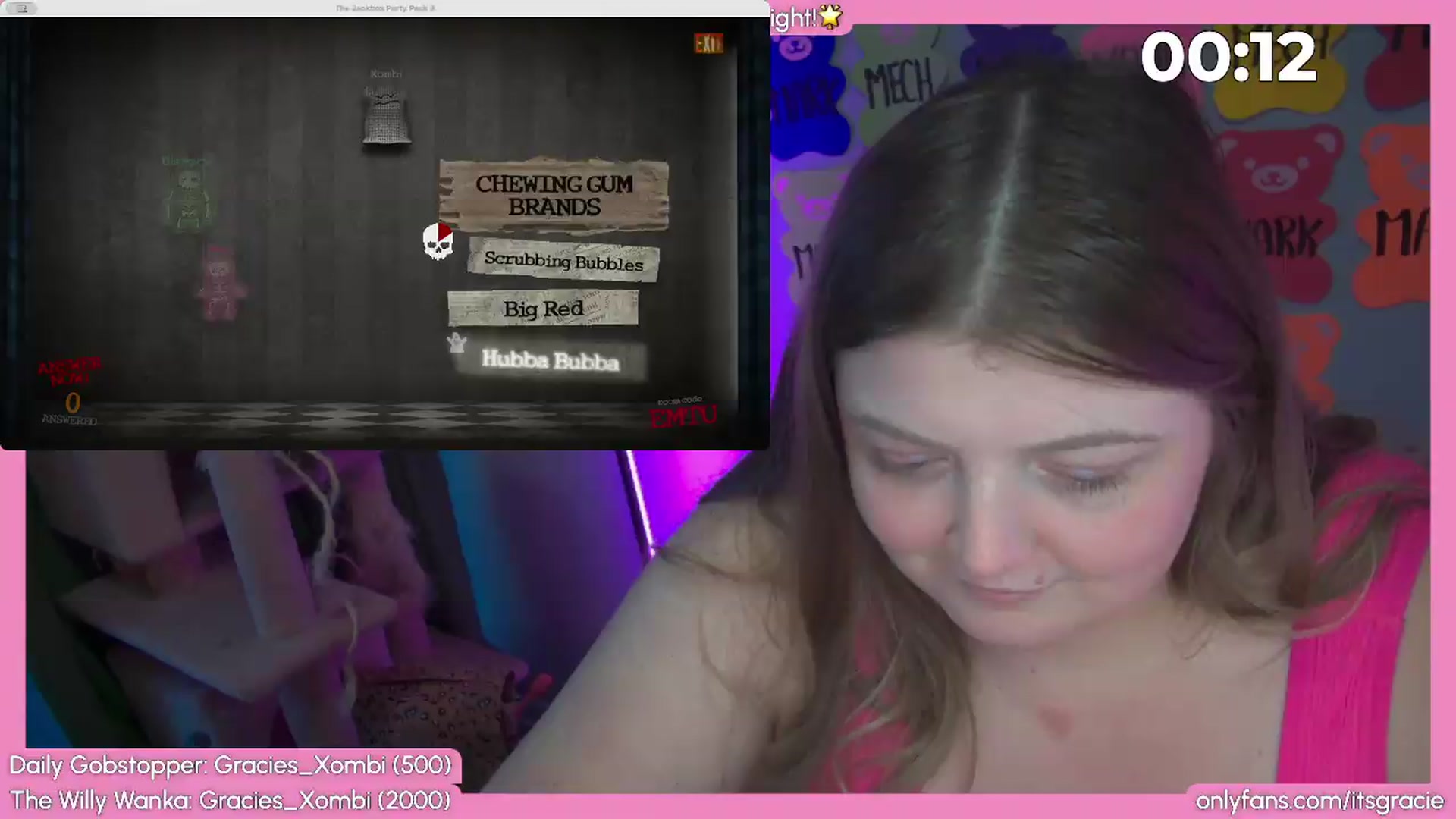 Gallery image thumbnail from Gracie's myfreecams stream on, 08/07/2026, 01:29 image 5 of 20