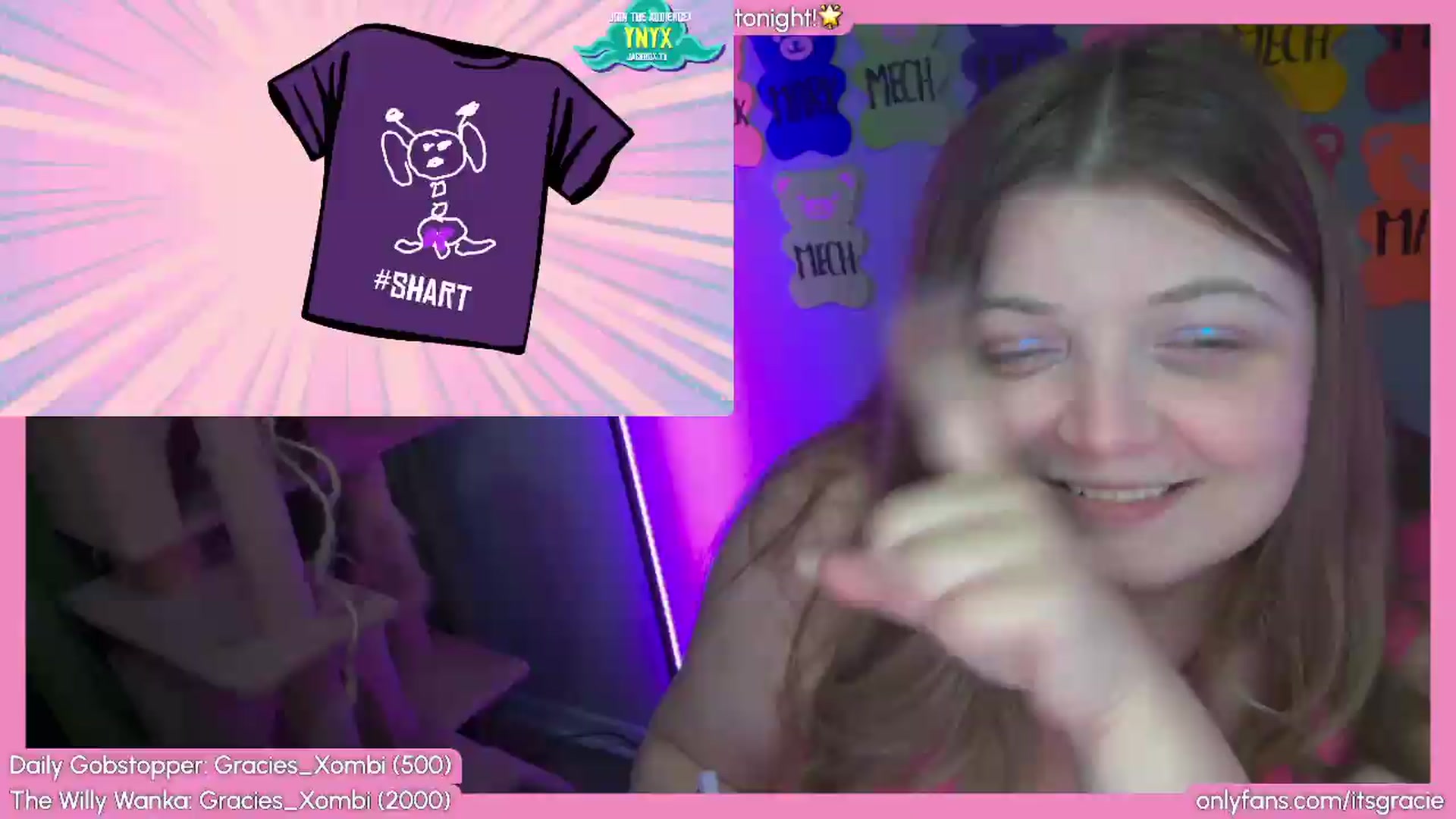 Gallery image thumbnail from Gracie's myfreecams stream on, 08/07/2026, 01:29 image 16 of 20
