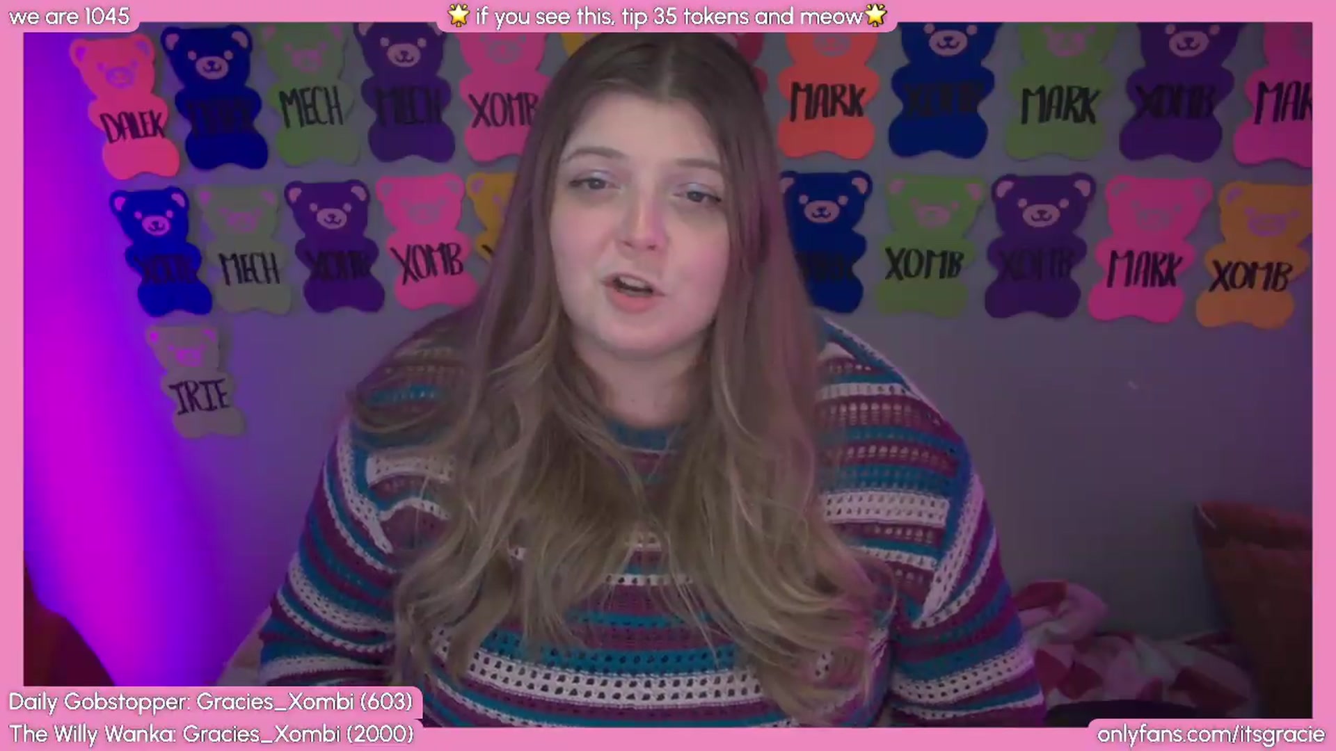 Gallery image thumbnail from Gracie's myfreecams stream on, 08/11/2026, 24:34 image 6 of 20