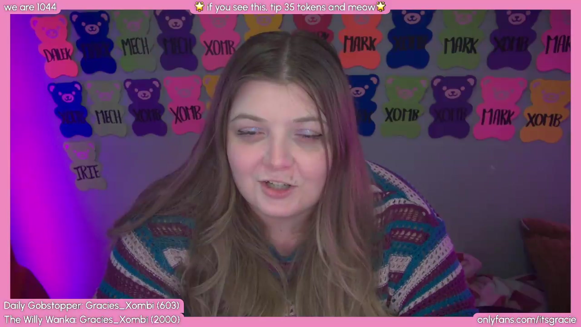 Gallery image thumbnail from Gracie's myfreecams stream on, 08/11/2026, 24:34 image 5 of 20