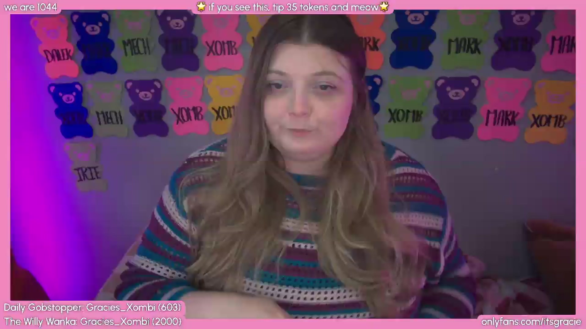 Gallery image thumbnail from Gracie's myfreecams stream on, 08/11/2026, 24:34 image 1 of 20