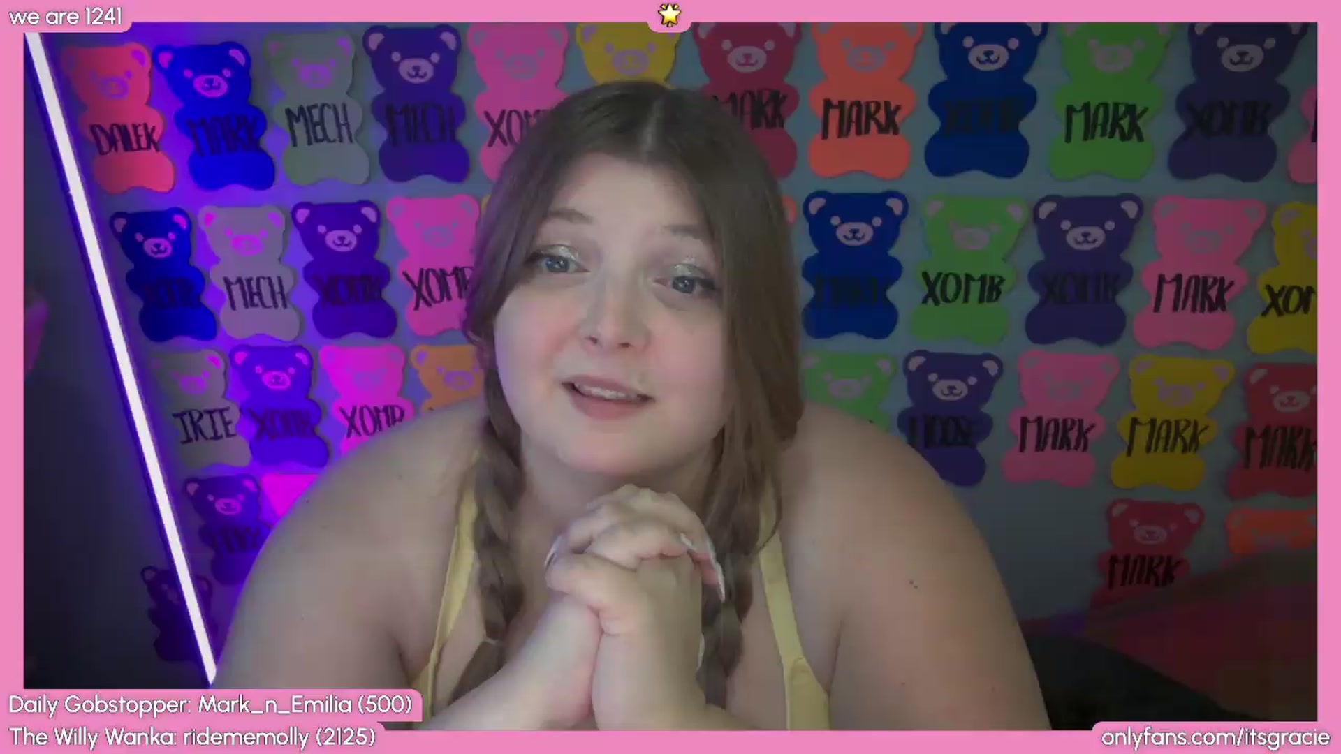 Gallery image thumbnail from Gracie's myfreecams stream on, 08/24/2026, 24:27 image 3 of 20