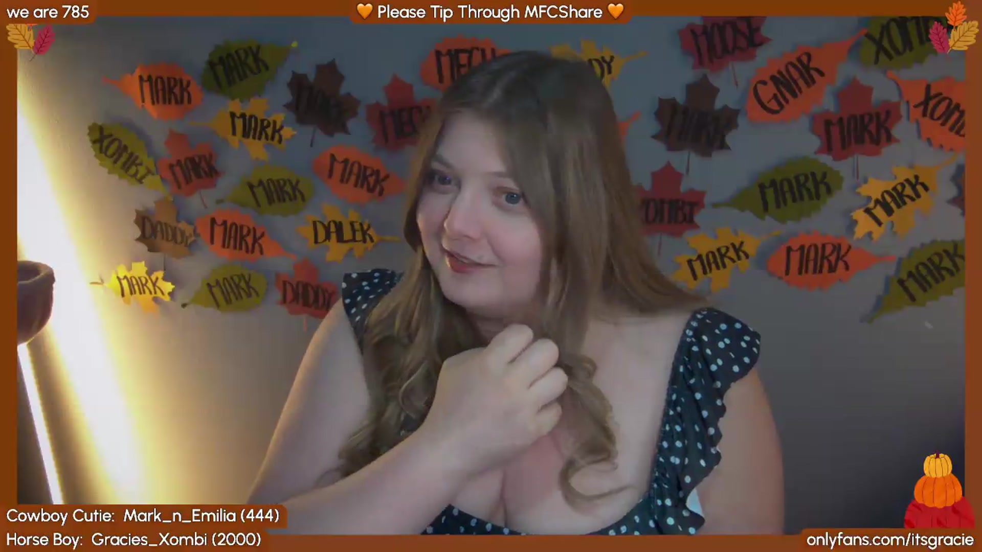 Gallery image thumbnail from Gracie's myfreecams stream on, 09/11/2026, 24:37 image 18 of 20