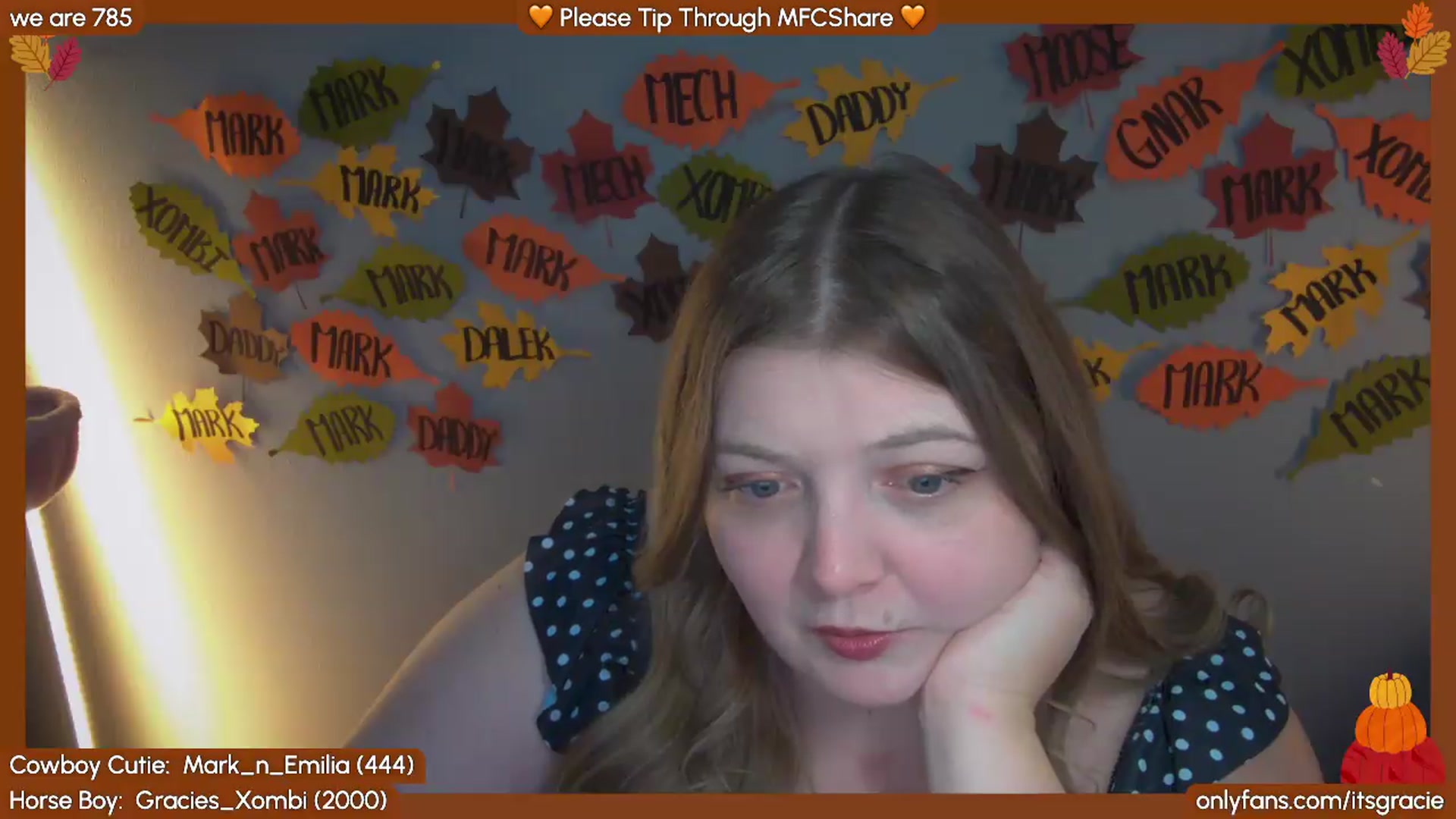 Gallery image thumbnail from Gracie's myfreecams stream on, 09/11/2026, 24:37 image 20 of 20