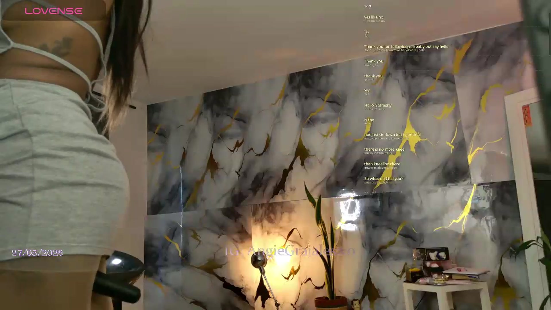 Gallery image thumbnail from GrajalesAngie's myfreecams stream on, 05/27/2026, 17:29 image 10 of 20