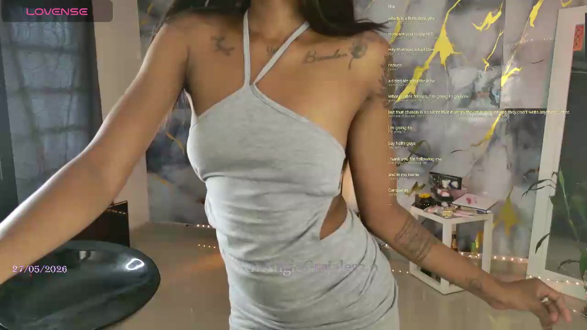 Gallery image thumbnail from GrajalesAngie's myfreecams stream on, 05/27/2026, 17:29 image 16 of 20
