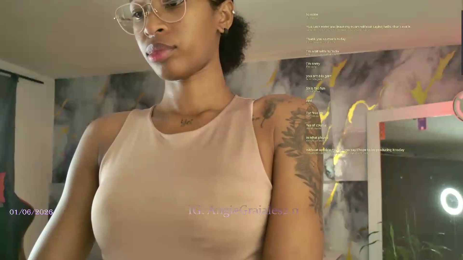 Gallery image thumbnail from GrajalesAngie's myfreecams stream on, 06/01/2026, 14:00 image 17 of 20