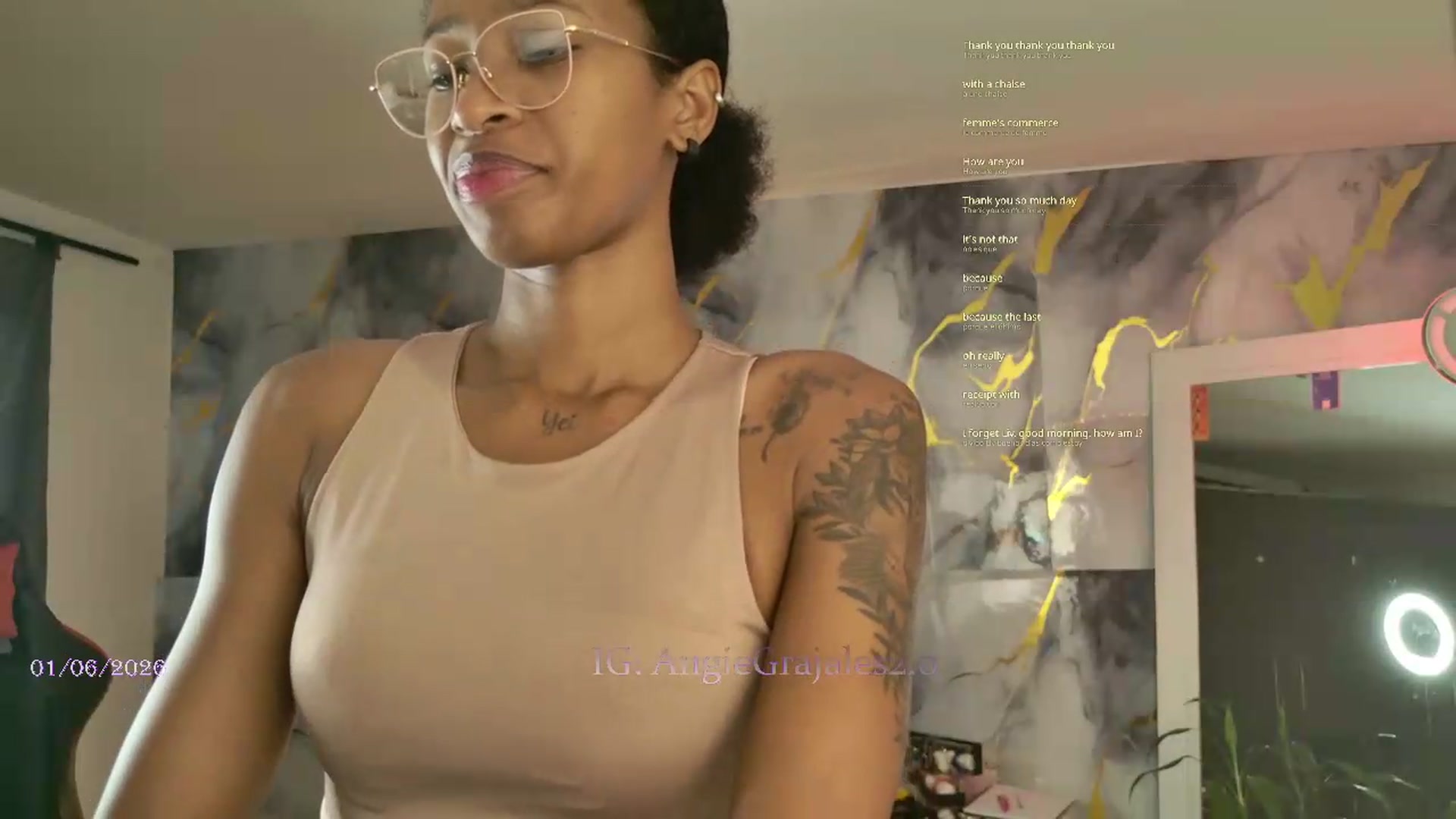 Gallery image thumbnail from GrajalesAngie's myfreecams stream on, 06/01/2026, 14:00 image 3 of 20