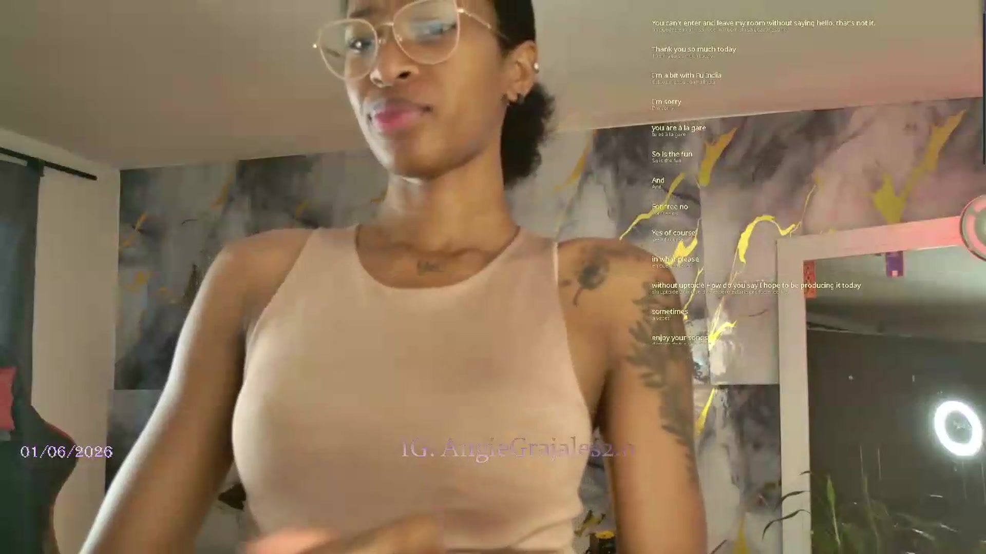 Gallery image thumbnail from GrajalesAngie's myfreecams stream on, 06/01/2026, 14:00 image 16 of 20