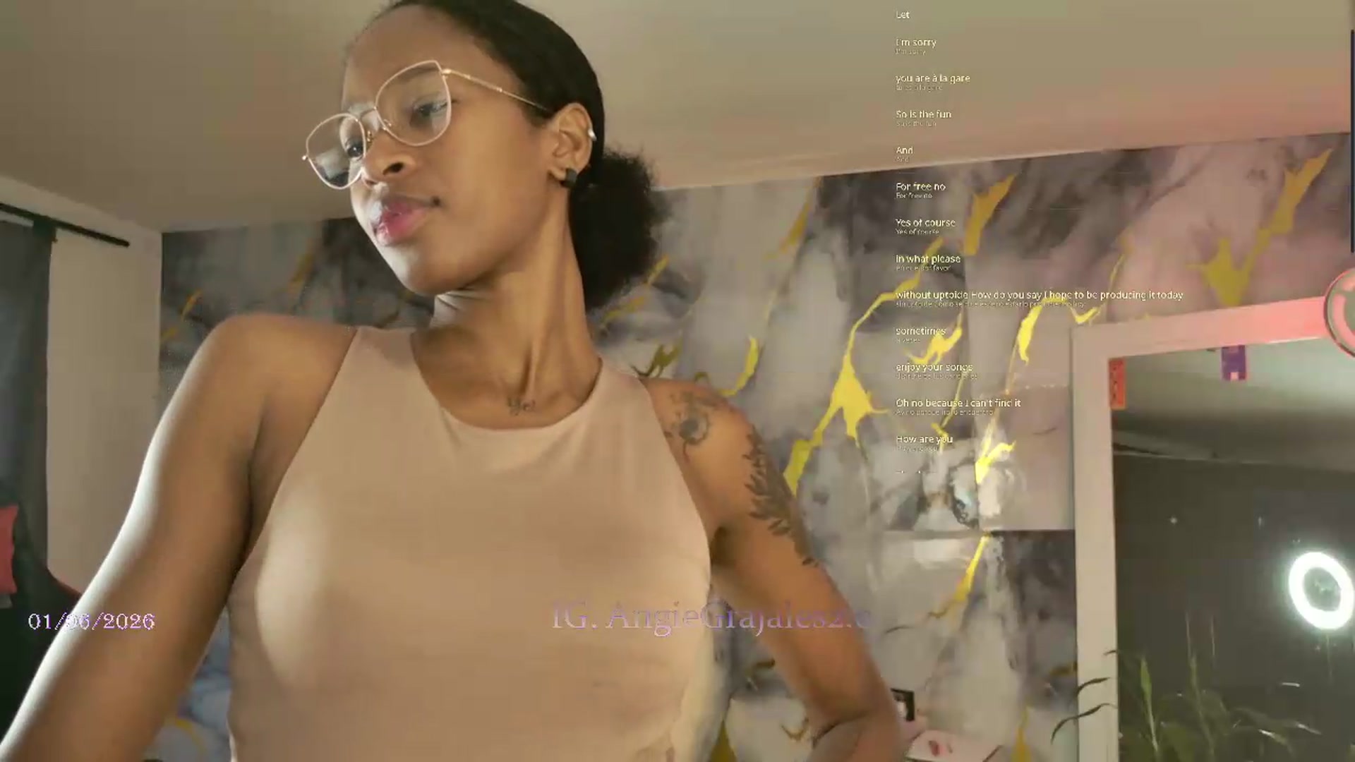 Gallery image thumbnail from GrajalesAngie's myfreecams stream on, 06/01/2026, 14:00 image 12 of 20