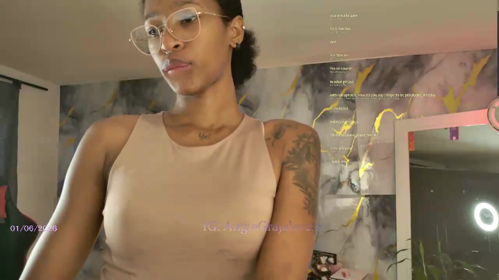 Gallery image thumbnail from GrajalesAngie's myfreecams stream on, 06/01/2026, 14:00 image 10 of 20