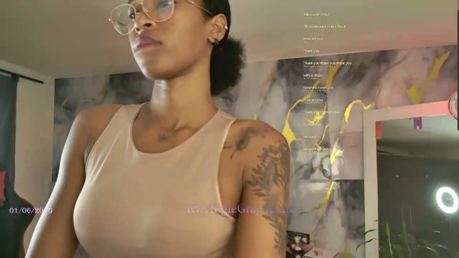Gallery image thumbnail from GrajalesAngie's myfreecams stream on, 06/01/2026, 14:00 image 5 of 20
