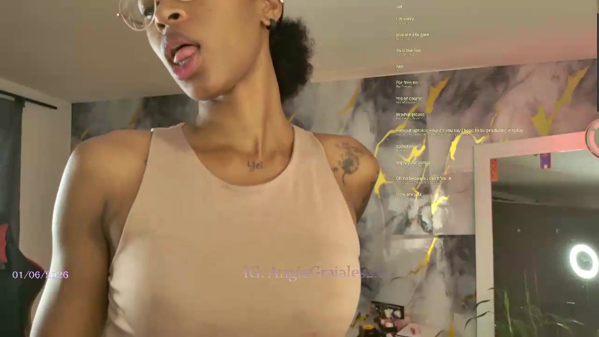 Gallery image thumbnail from GrajalesAngie's myfreecams stream on, 06/01/2026, 14:00 image 11 of 20