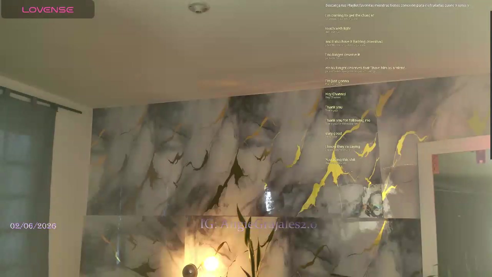 Gallery image thumbnail from GrajalesAngie's myfreecams stream on, 06/02/2026, 14:22 image 3 of 20