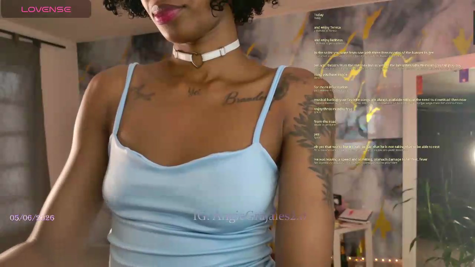 Gallery image thumbnail from GrajalesAngie's myfreecams stream on, 06/05/2026, 17:52 image 12 of 20