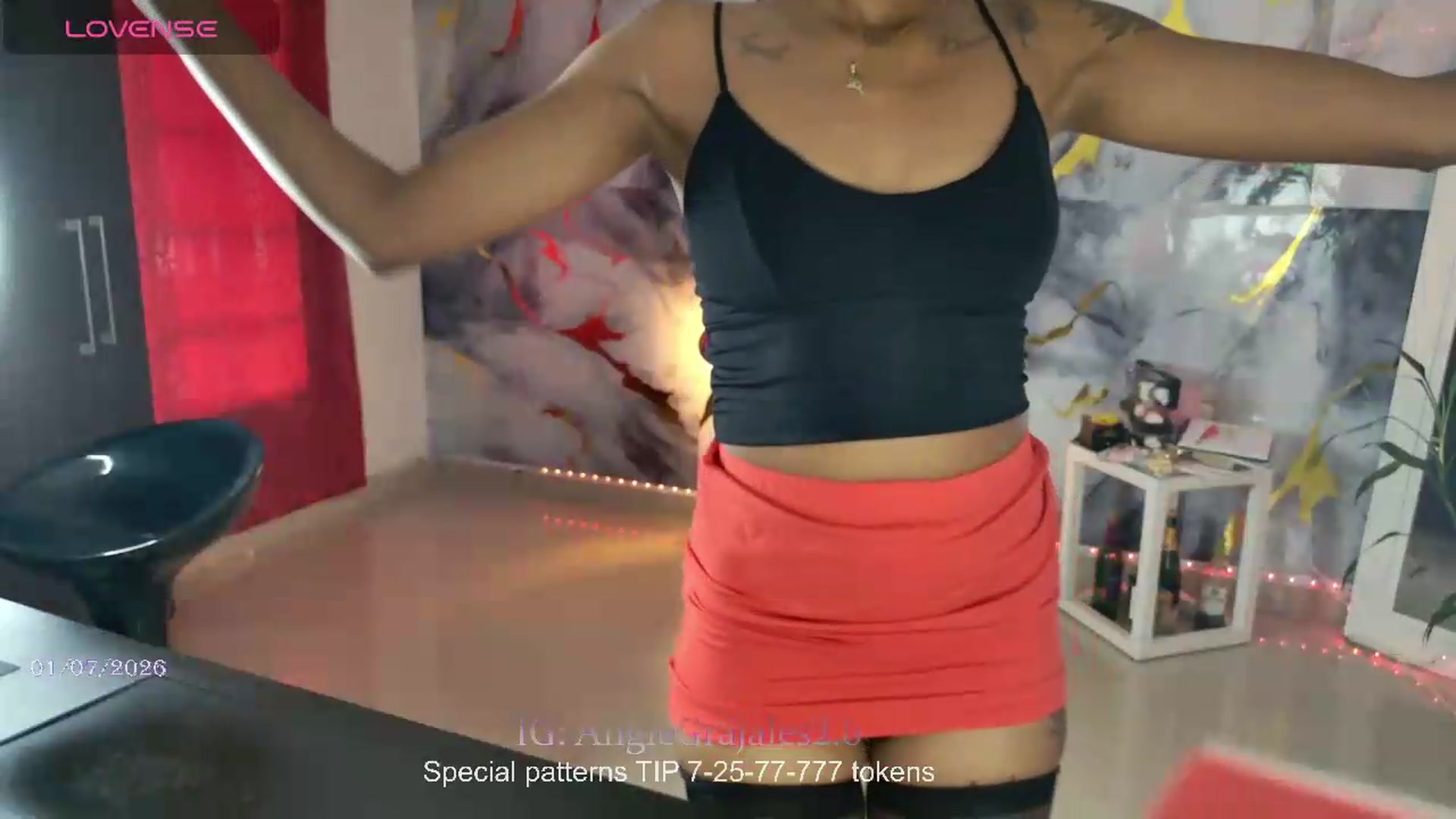 Gallery image thumbnail from GrajalesAngie's myfreecams stream on, 07/01/2026, 15:23 image 13 of 20