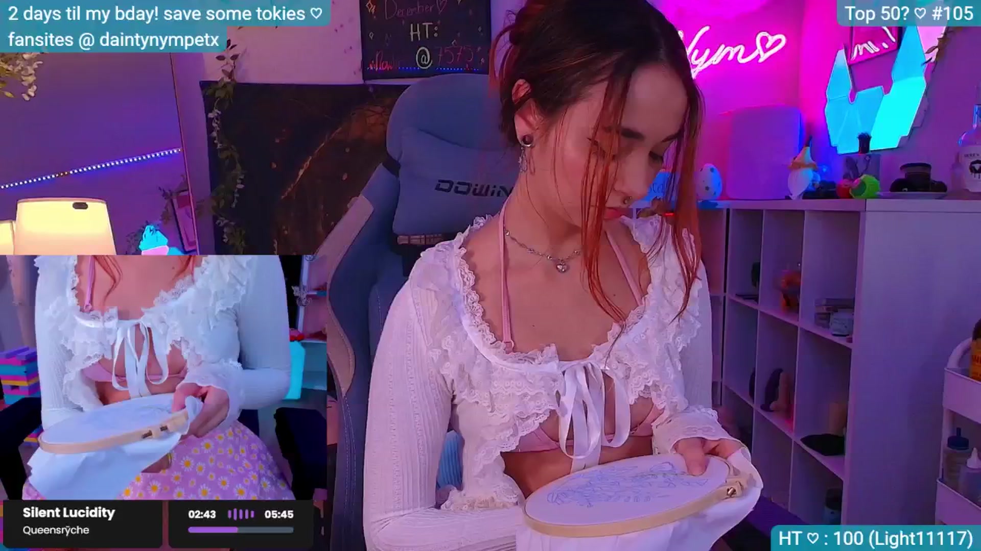 Gallery image thumbnail from Grannym's myfreecams stream on, 12/11/2024, 04:18 image 6 of 20