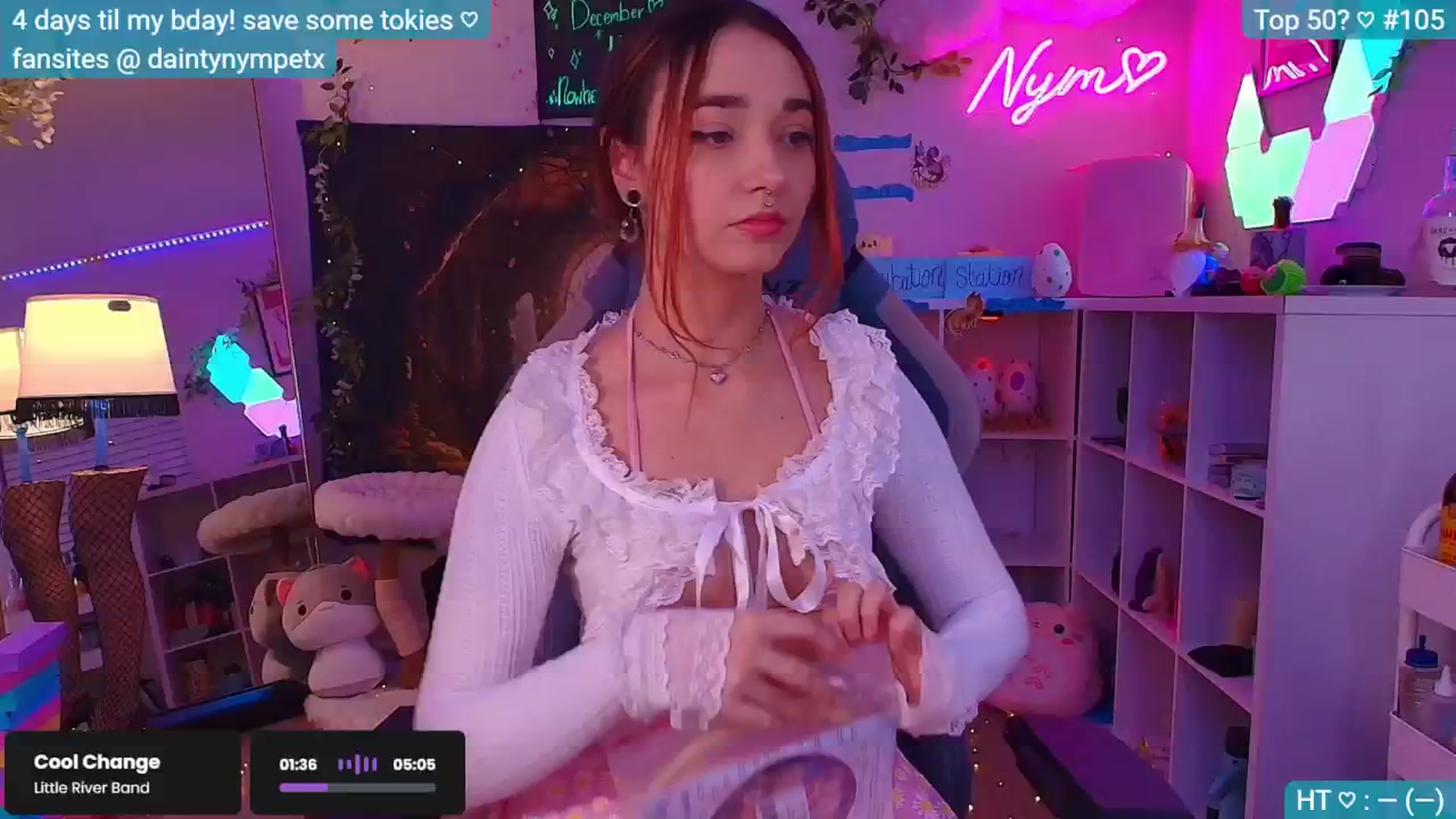 Gallery image thumbnail from Grannym's myfreecams stream on, 12/11/2024, 04:18 image 1 of 20