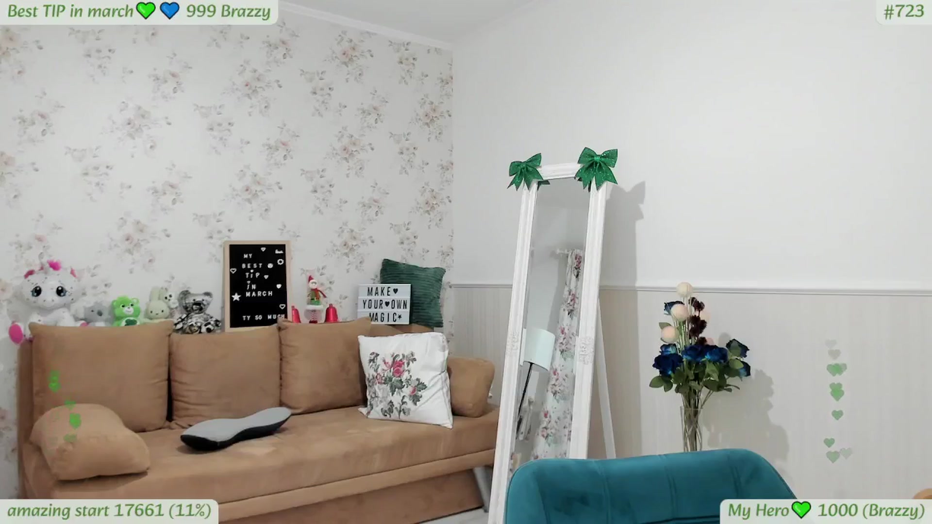 Gallery image thumbnail from GreenSTone's myfreecams stream on, 03/04/2026, 02:14 image 8 of 20