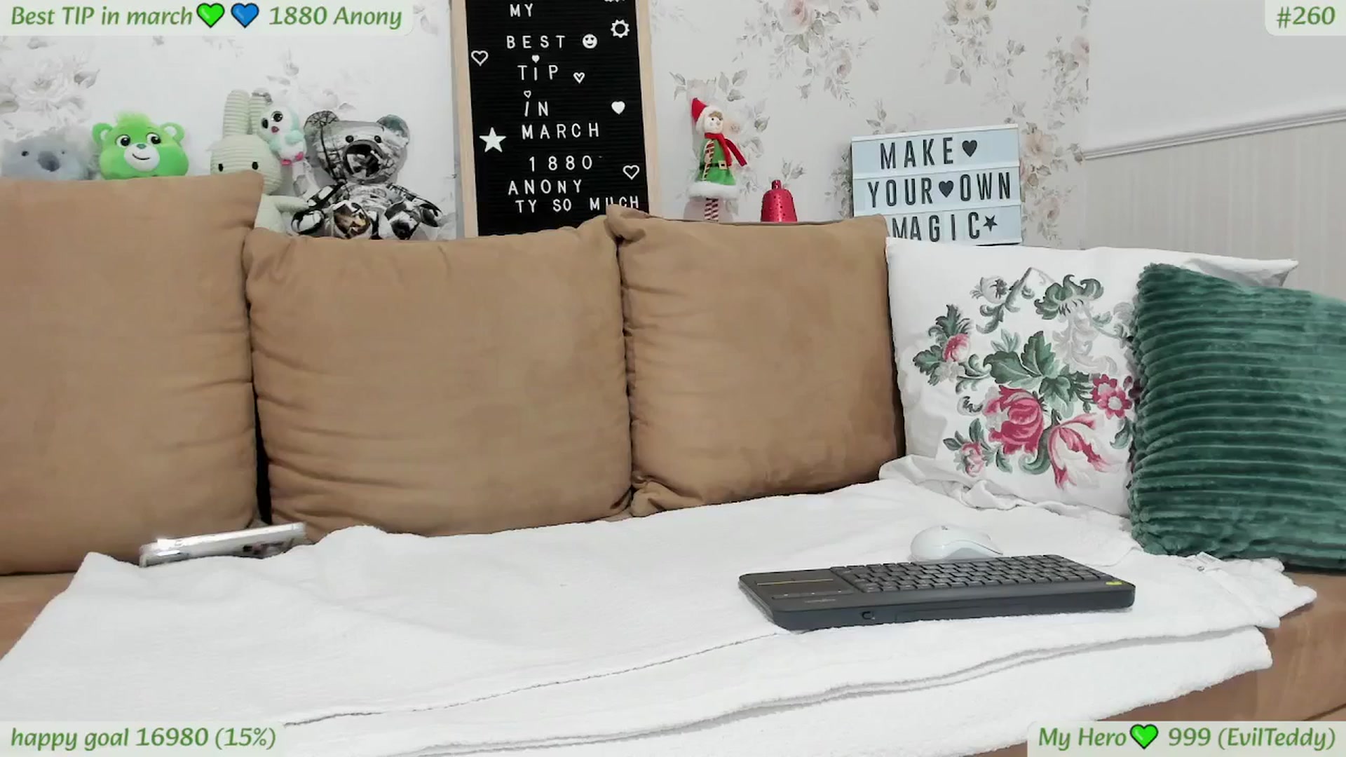 Gallery image thumbnail from GreenSTone's myfreecams stream on, 03/12/2026, 02:56 image 19 of 20