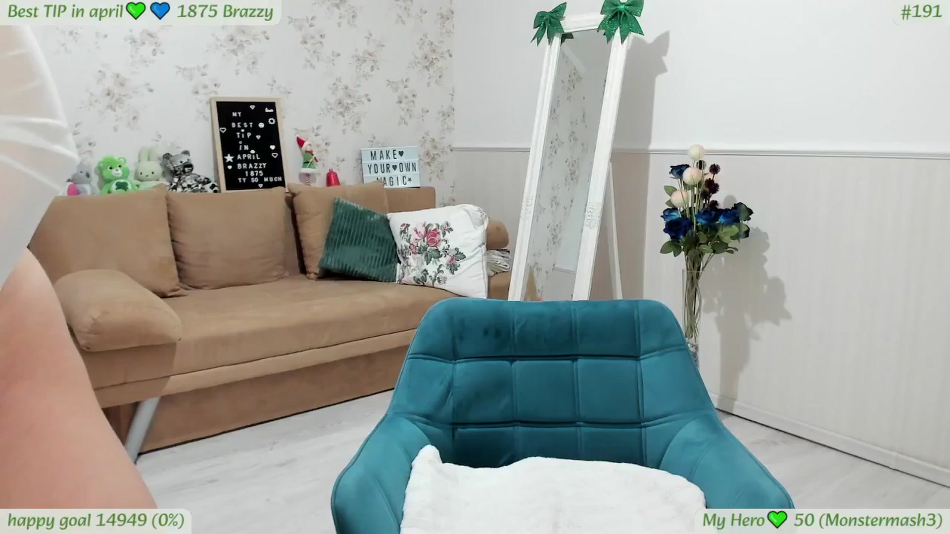 Gallery image thumbnail from GreenSTone's myfreecams stream on, 04/11/2026, 01:24 image 1 of 20