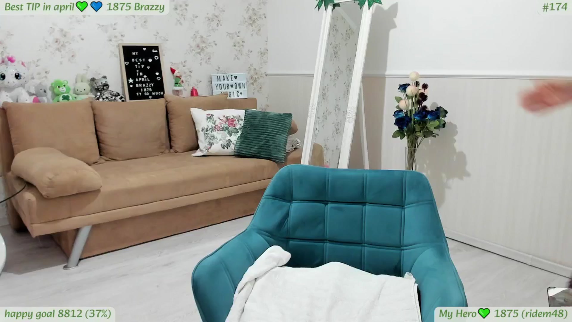 Gallery image thumbnail from GreenSTone's myfreecams stream on, 04/12/2026, 02:18 image 3 of 20