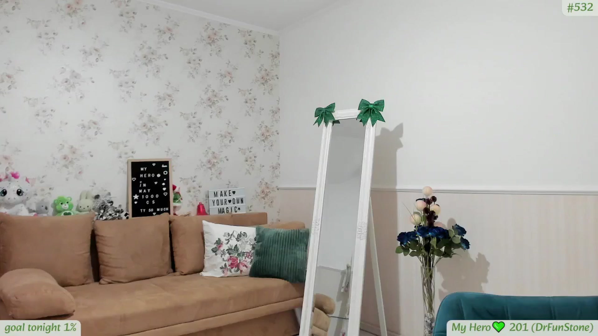Gallery image thumbnail from GreenSTone's myfreecams stream on, 05/04/2026, 24:51 image 9 of 20