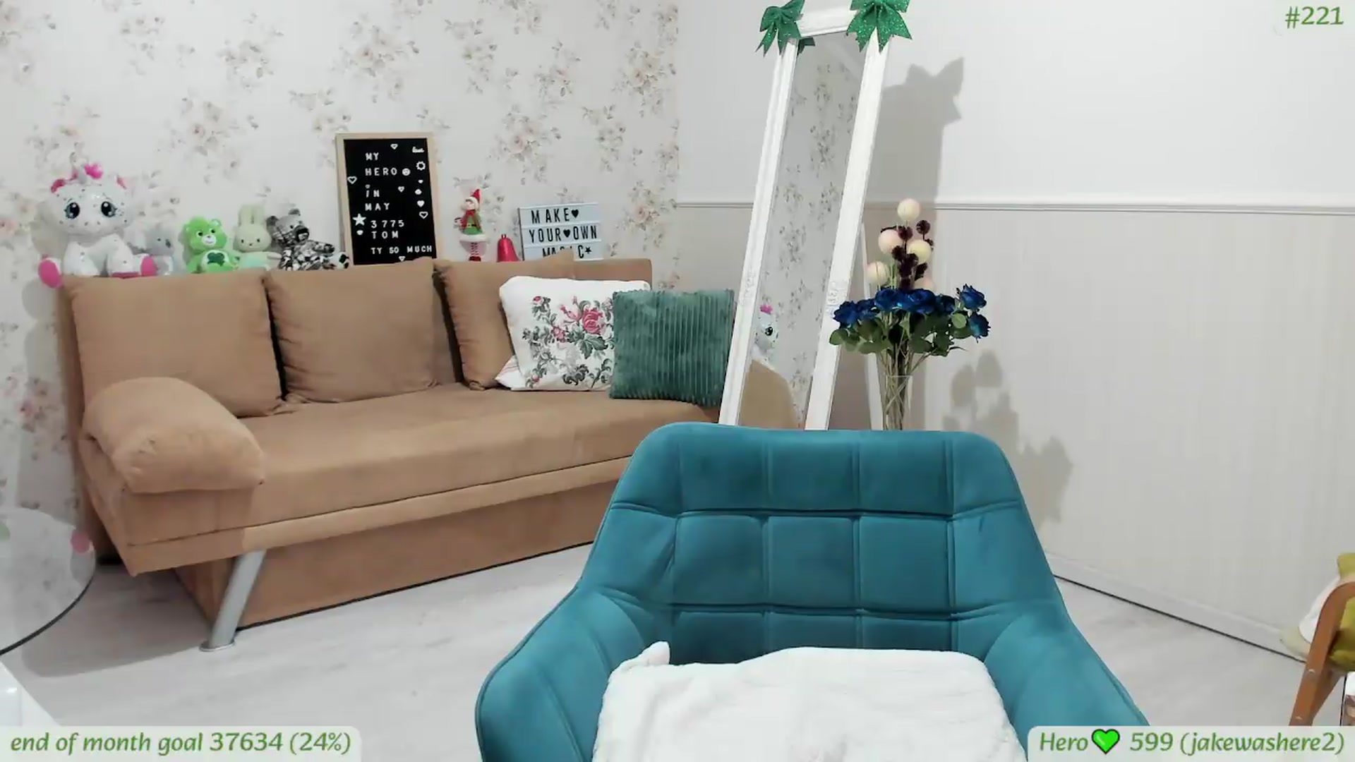 Gallery image thumbnail from GreenSTone's myfreecams stream on, 05/29/2026, 02:12 image 18 of 20