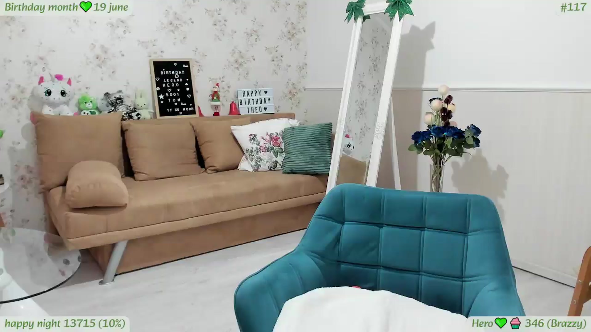 Gallery image thumbnail from GreenSTone's myfreecams stream on, 06/09/2026, 02:32 image 2 of 20