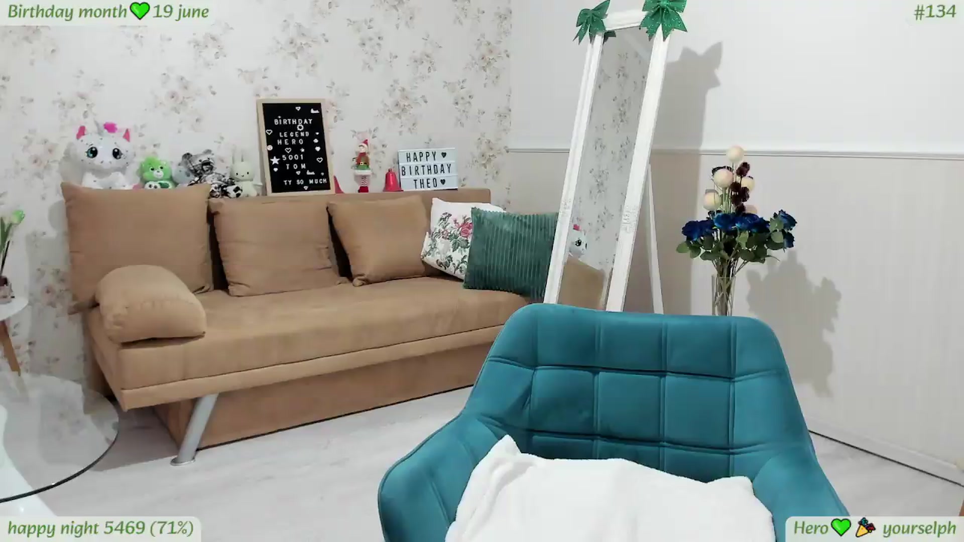 Gallery image thumbnail from GreenSTone's myfreecams stream on, 06/13/2026, 02:31 image 4 of 20