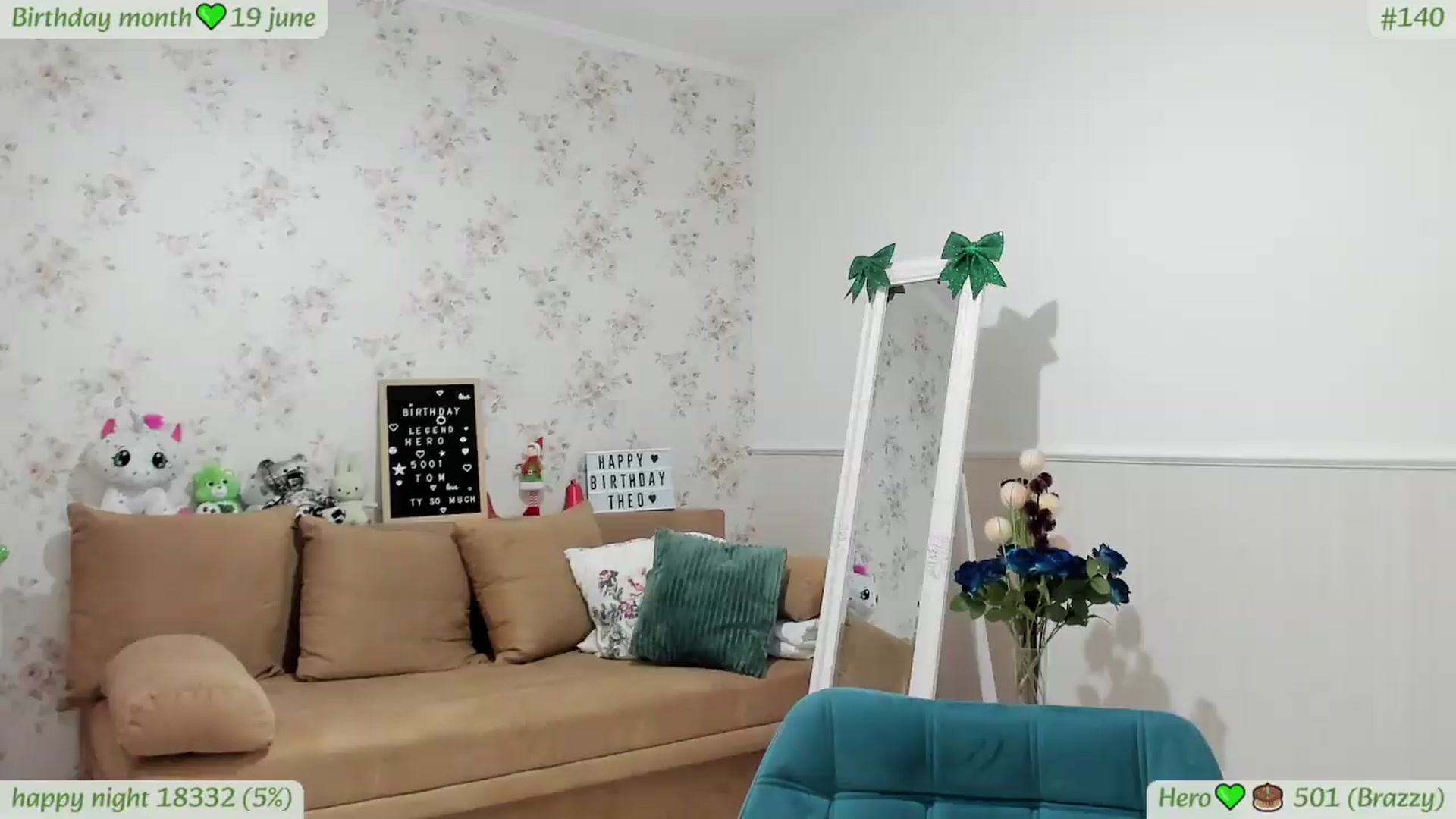 Gallery image thumbnail from GreenSTone's myfreecams stream on, 06/16/2026, 02:35 image 3 of 20