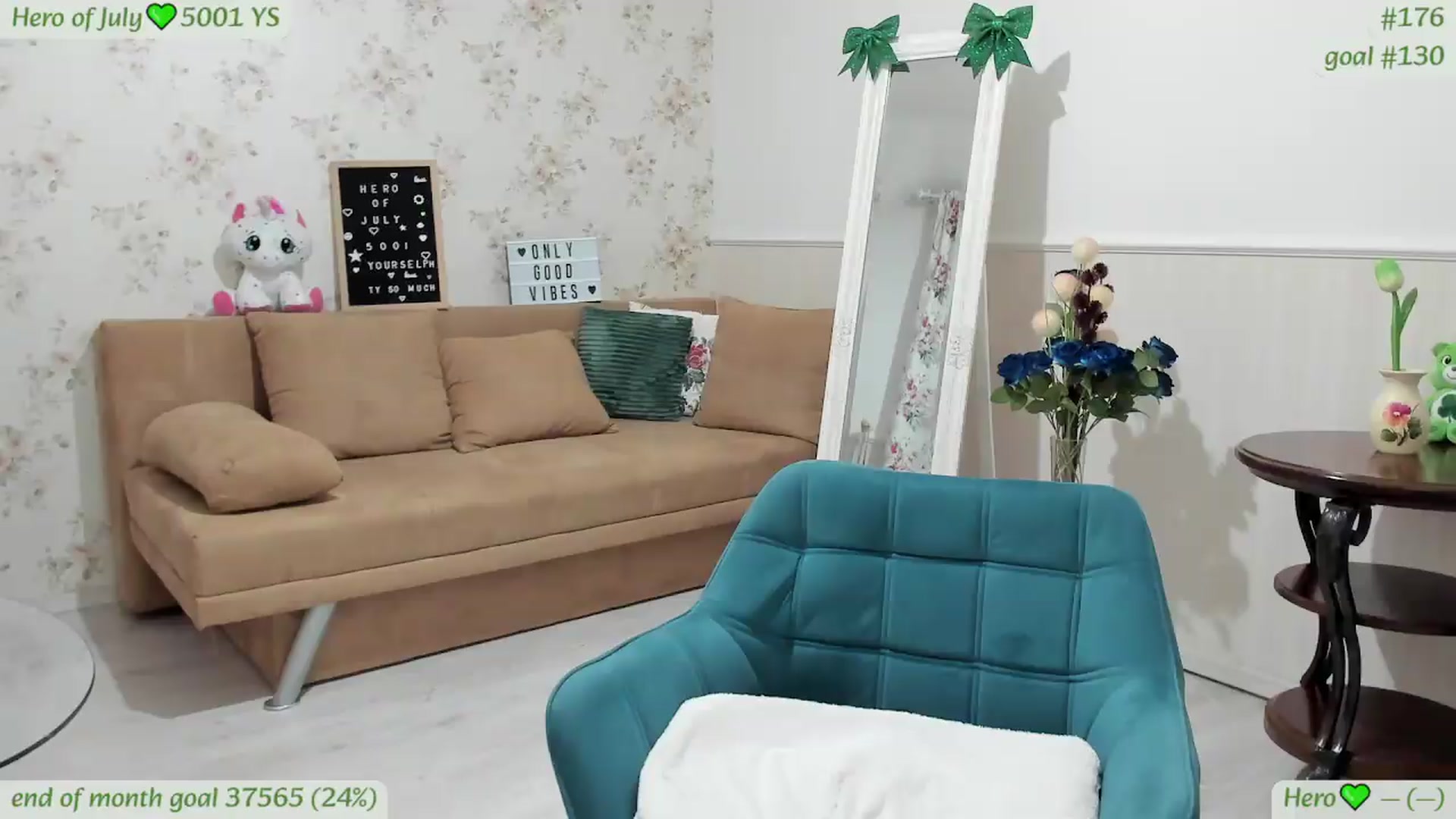 Gallery image thumbnail from GreenSTone's myfreecams stream on, 07/31/2026, 02:28 image 2 of 20