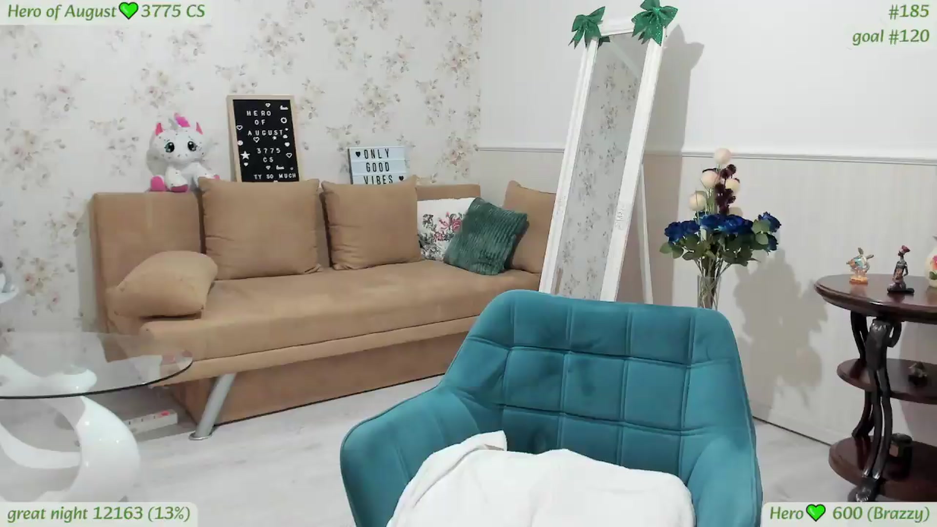 Gallery image thumbnail from GreenSTone's myfreecams stream on, 08/19/2026, 24:24 image 16 of 20
