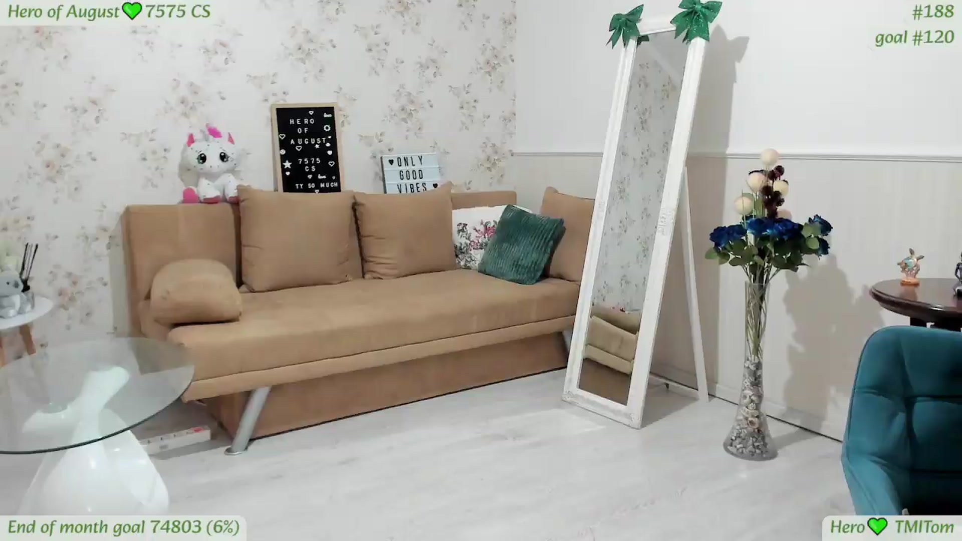 Gallery image thumbnail from GreenSTone's myfreecams stream on, 08/26/2026, 02:34 image 16 of 20
