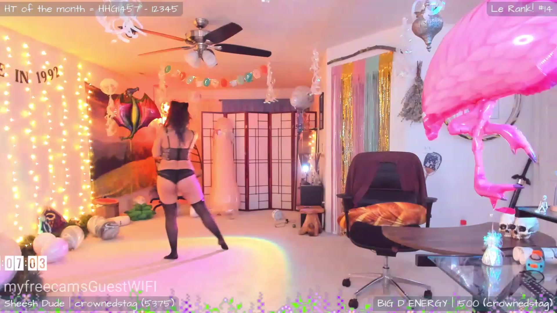 Gallery image thumbnail from GuestWIFI's myfreecams stream on, 02/20/2023, 02:21 image 9 of 20