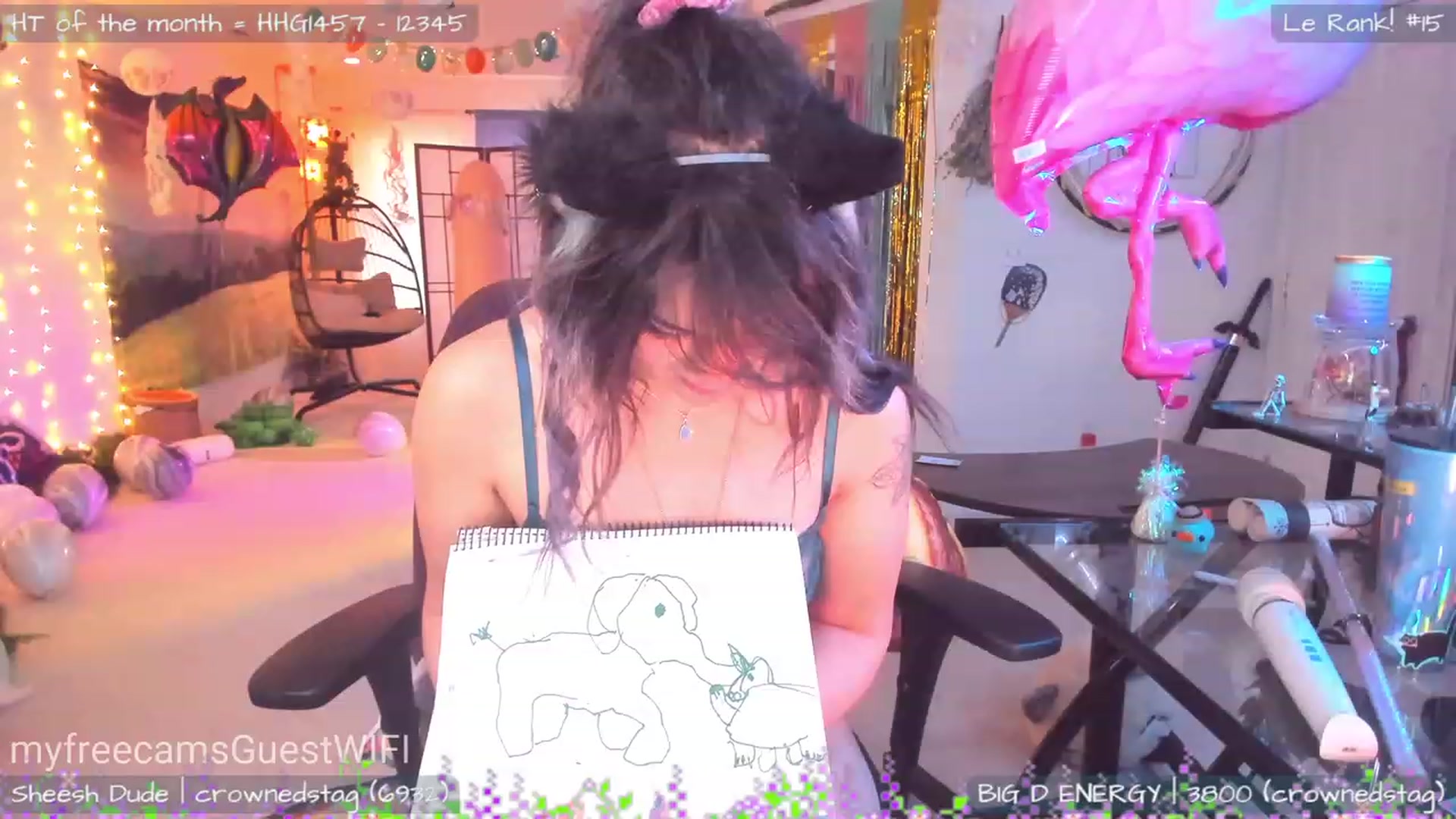 Gallery image thumbnail from GuestWIFI's myfreecams stream on, 02/23/2023, 24:59 image 13 of 20