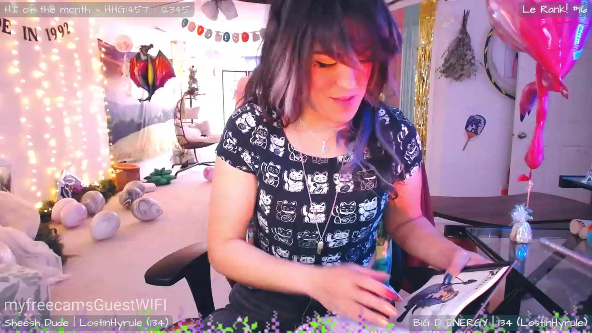 Gallery image thumbnail from GuestWIFI's myfreecams stream on, 02/23/2023, 23:18 image 6 of 20