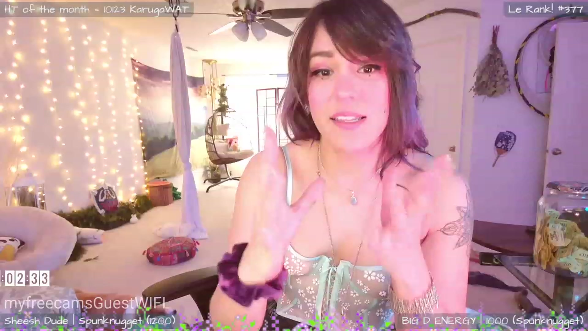Gallery image thumbnail from GuestWIFI's myfreecams stream on, 04/08/2023, 21:53 image 15 of 20