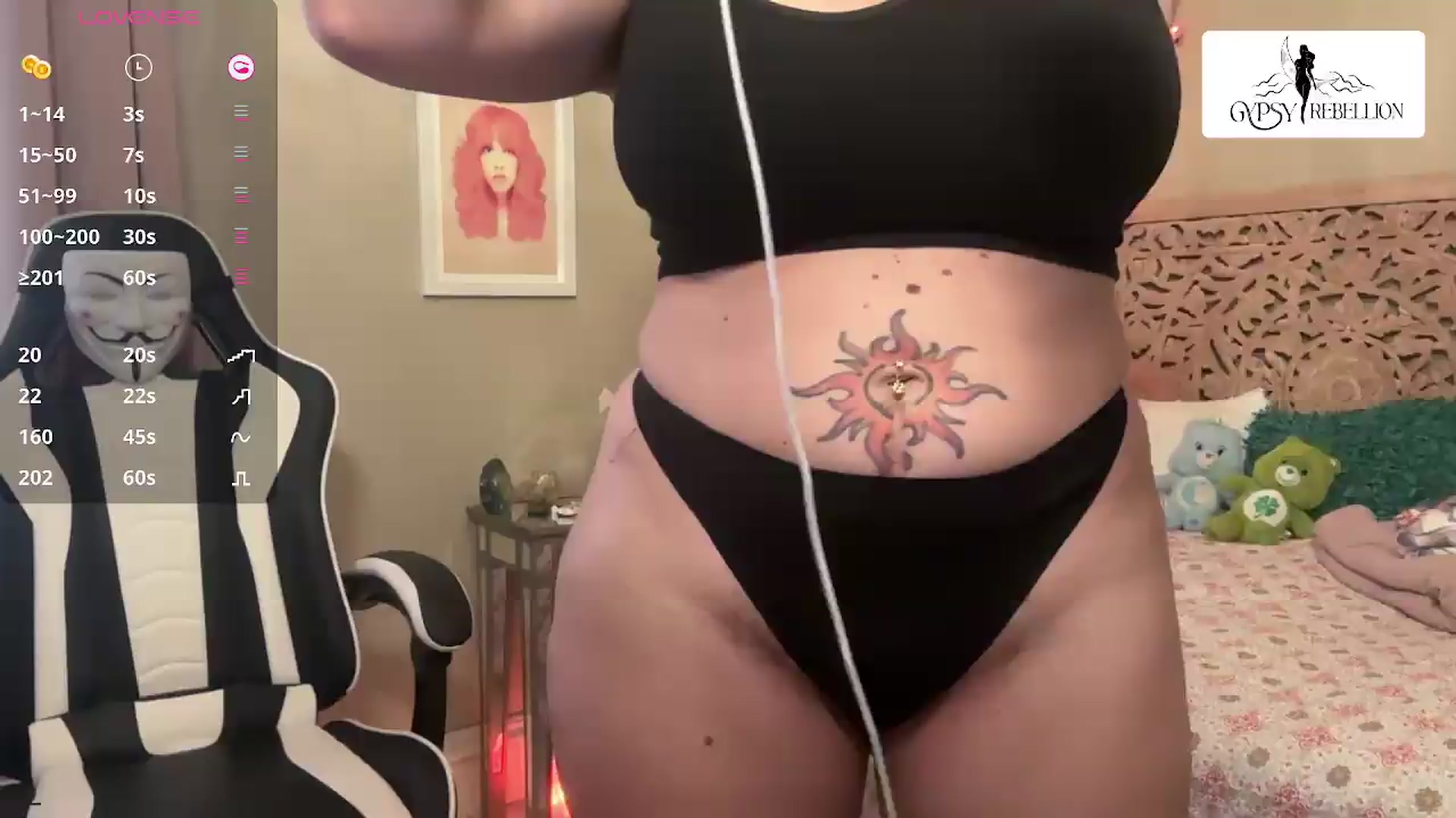 Gallery image thumbnail from Gypsy_Rebel's myfreecams stream on, 07/26/2026, 13:54 image 4 of 20