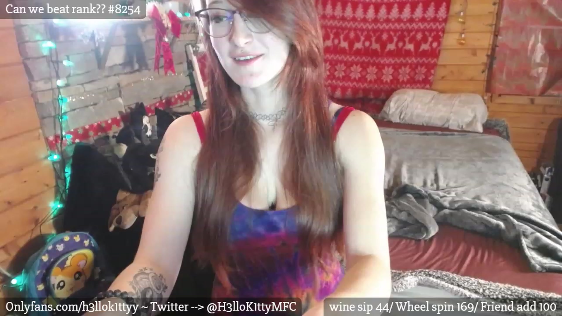 Gallery image thumbnail from H3llok1tty's myfreecams stream on, 12/08/2022, 06:34 image 1 of 20