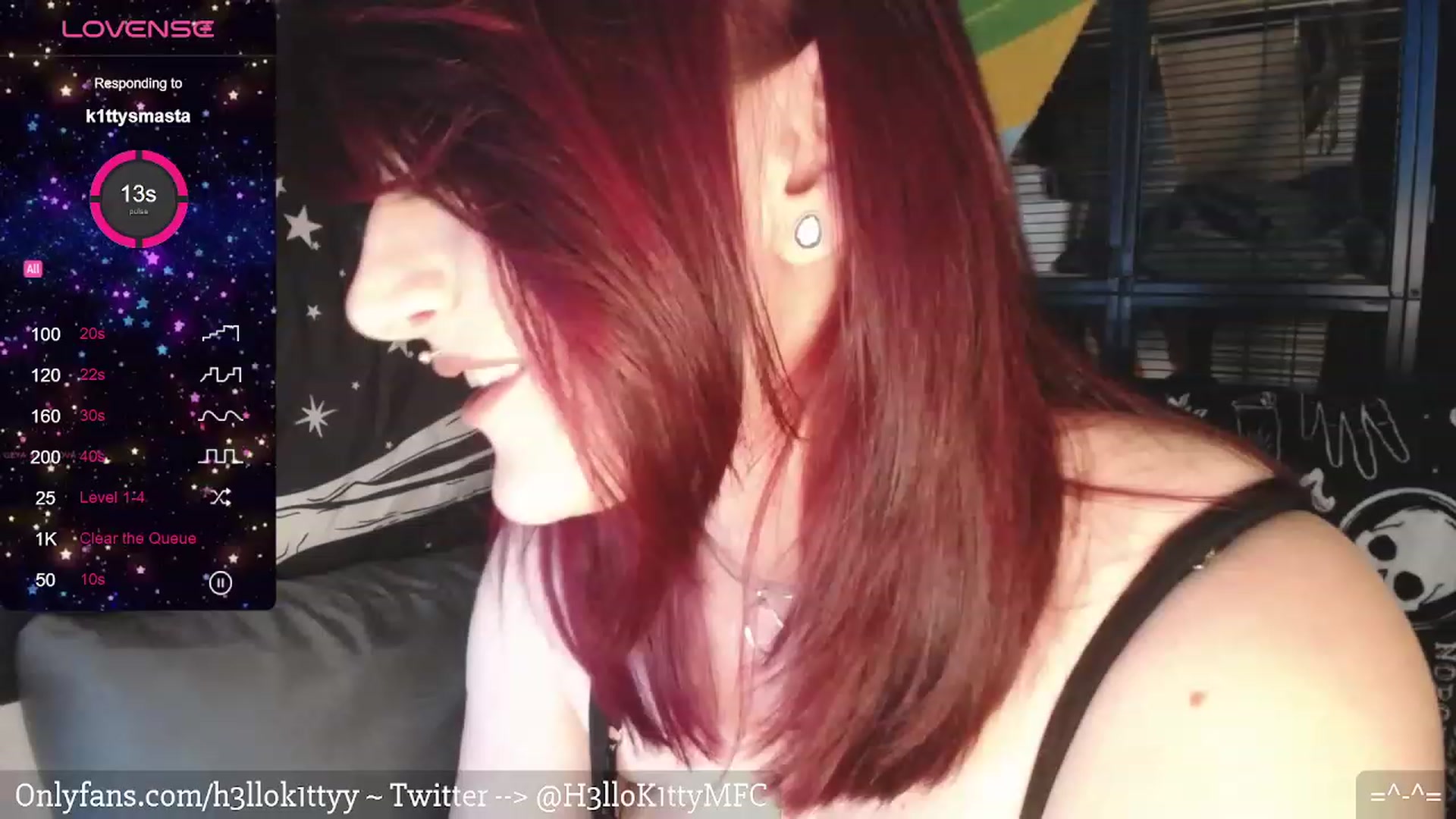 Gallery image thumbnail from H3llok1tty's myfreecams stream on, 01/25/2024, 11:07 image 16 of 20