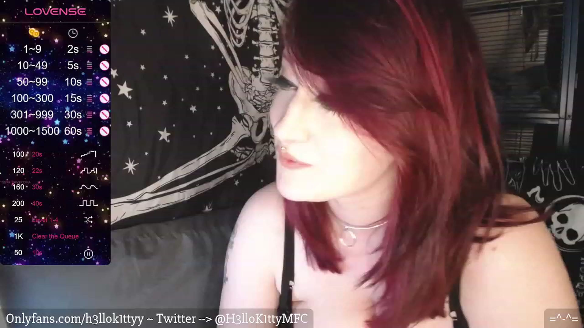 Gallery image thumbnail from H3llok1tty's myfreecams stream on, 01/25/2024, 11:07 image 18 of 20
