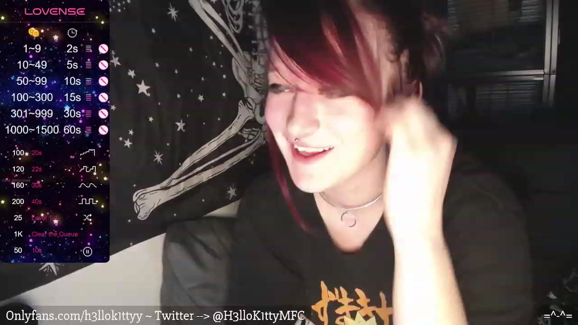 Gallery image thumbnail from H3llok1tty's myfreecams stream on, 01/28/2024, 12:13 image 13 of 20
