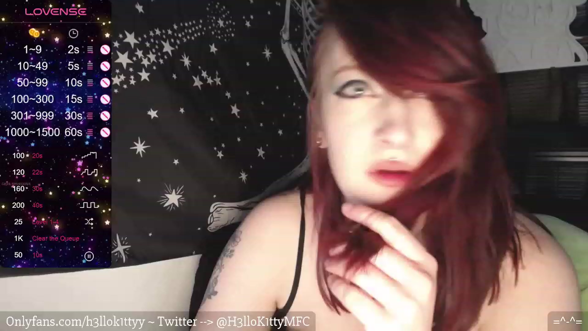 Gallery image thumbnail from H3llok1tty's myfreecams stream on, 02/07/2024, 11:22 image 15 of 20