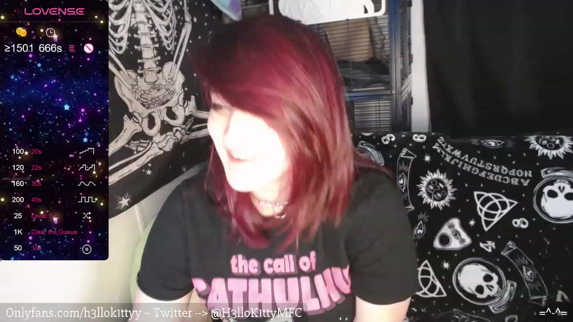 Gallery image thumbnail from H3llok1tty's myfreecams stream on, 02/08/2024, 10:26 image 9 of 20