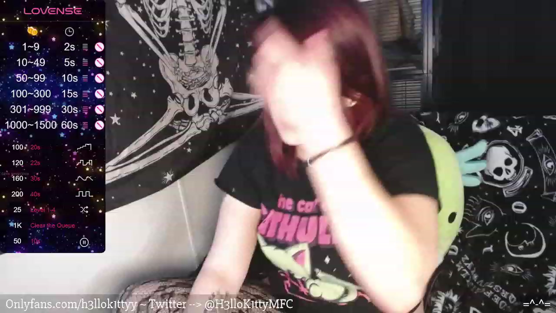 Gallery image thumbnail from H3llok1tty's myfreecams stream on, 02/08/2024, 10:26 image 1 of 20