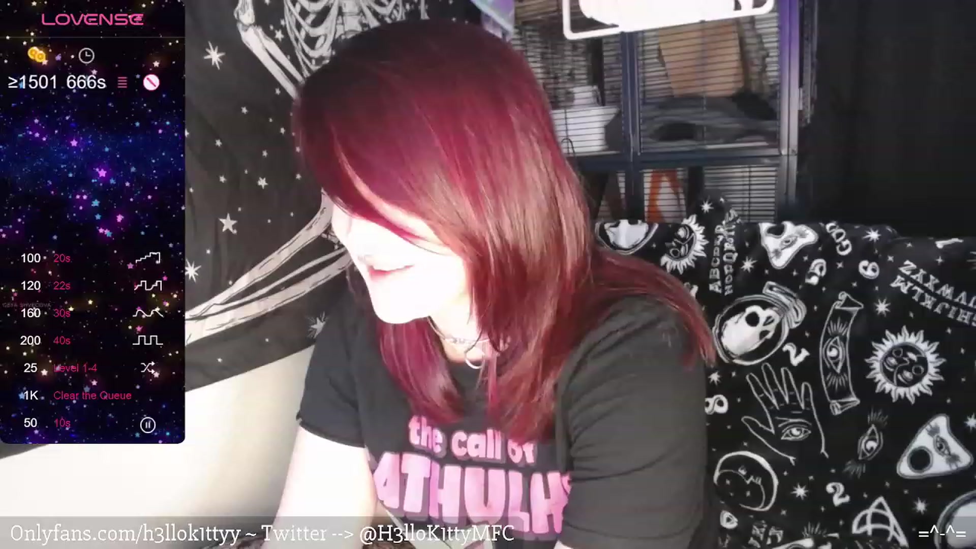 Gallery image thumbnail from H3llok1tty's myfreecams stream on, 02/08/2024, 10:26 image 7 of 20