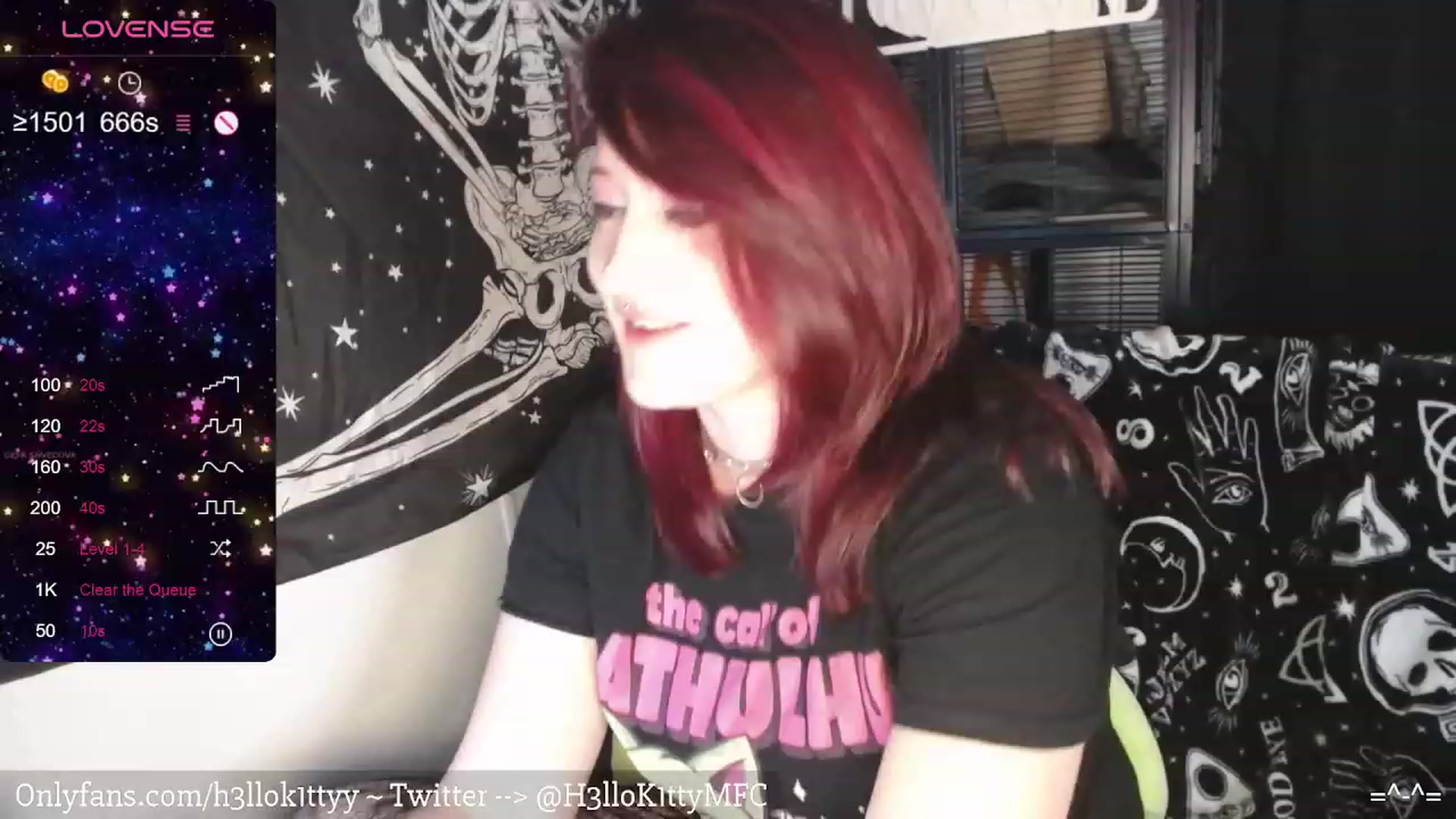 Gallery image thumbnail from H3llok1tty's myfreecams stream on, 02/08/2024, 10:26 image 5 of 20