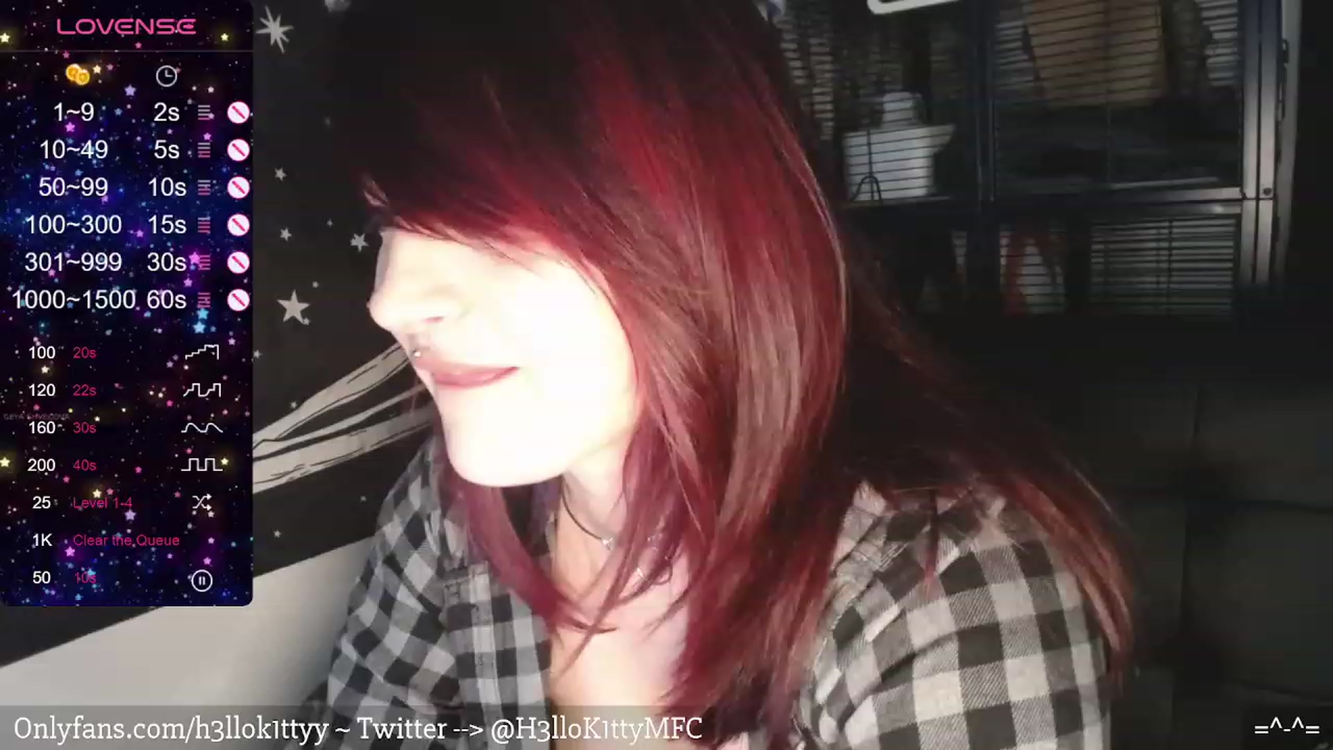 Gallery image thumbnail from H3llok1tty's myfreecams stream on, 02/08/2024, 11:46 image 1 of 20